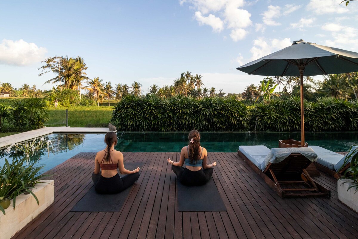 3BR Private Pool Villa | Ricefield View, Ubud 28