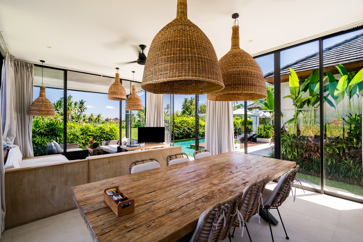 3BR Private Pool Villa | Ricefield View, Ubud 7