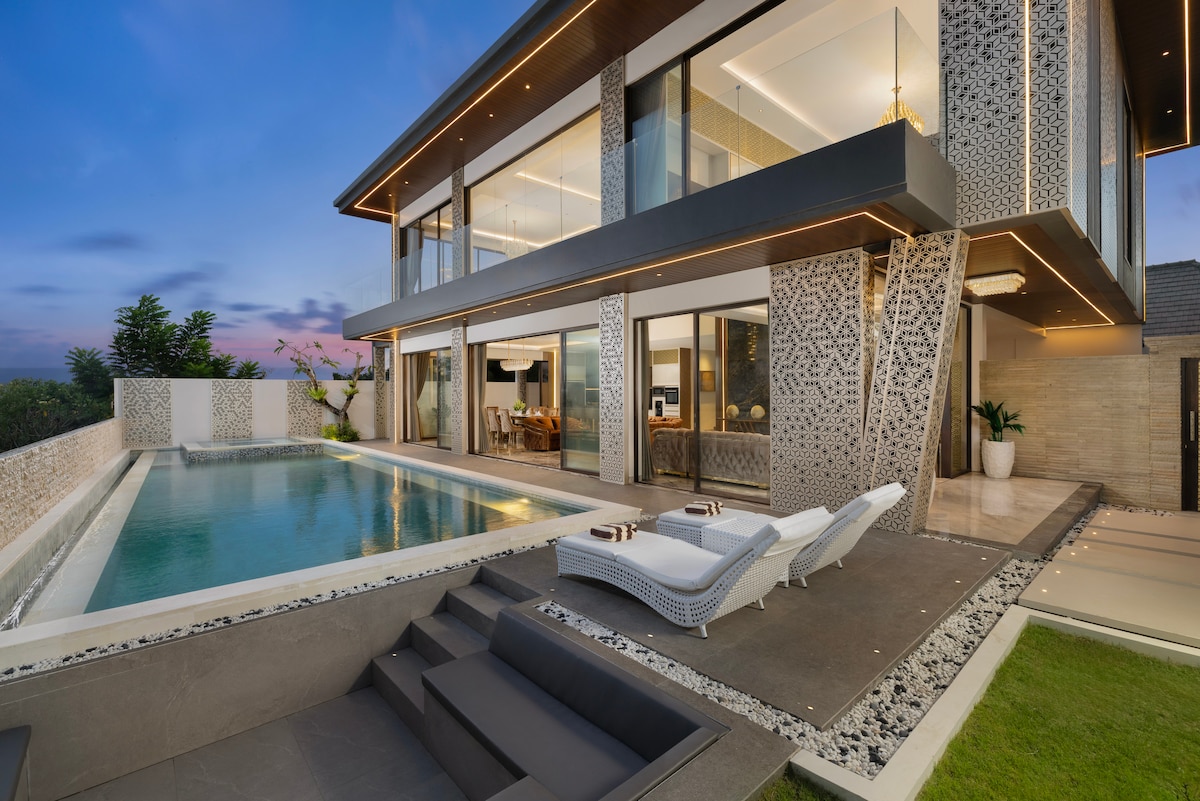 Modern Mediterranean 4BR Luxe Villa in Uluwatu 1