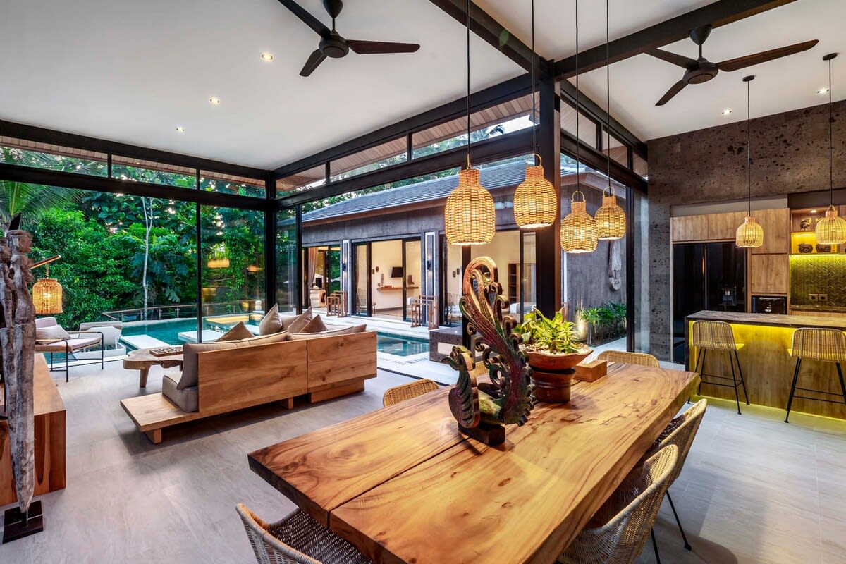 Villa Dua Baskom : 3BR Dream w/ Pool & Jungle View 6