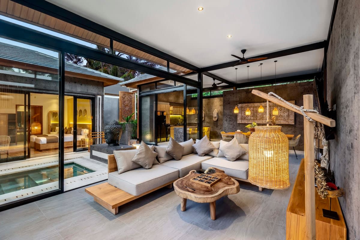 Villa Dua Baskom : 3BR Dream w/ Pool & Jungle View 8