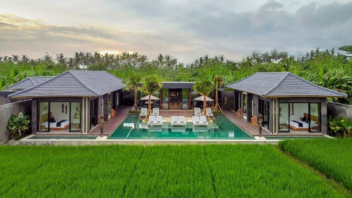 Luna Lotus: 5BR Family Villa w/Pool & Paddy View 27