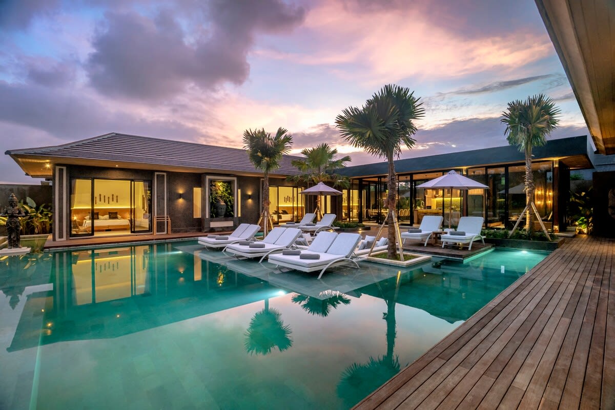 Luna Lotus: 5BR Family Villa w/Pool & Paddy View 36