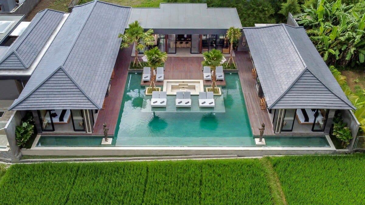 Luna Lotus: 5BR Family Villa w/Pool & Paddy View 38