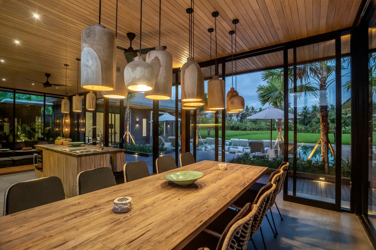 Luna Lotus: 5BR Family Villa w/Pool & Paddy View 5
