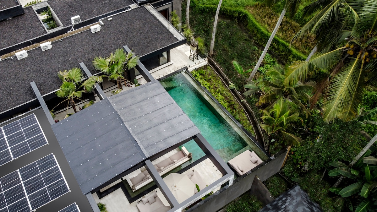 Jungle Paradise 5BR Villa w/ GYM, Ubud Center 22