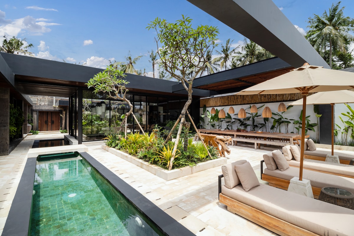 Palm Paradise 5BR Infinity Pool Villa Ubud Center 29