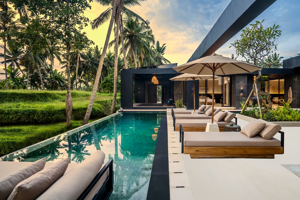 Palm Paradise 5BR Infinity Pool Villa Ubud Center 32