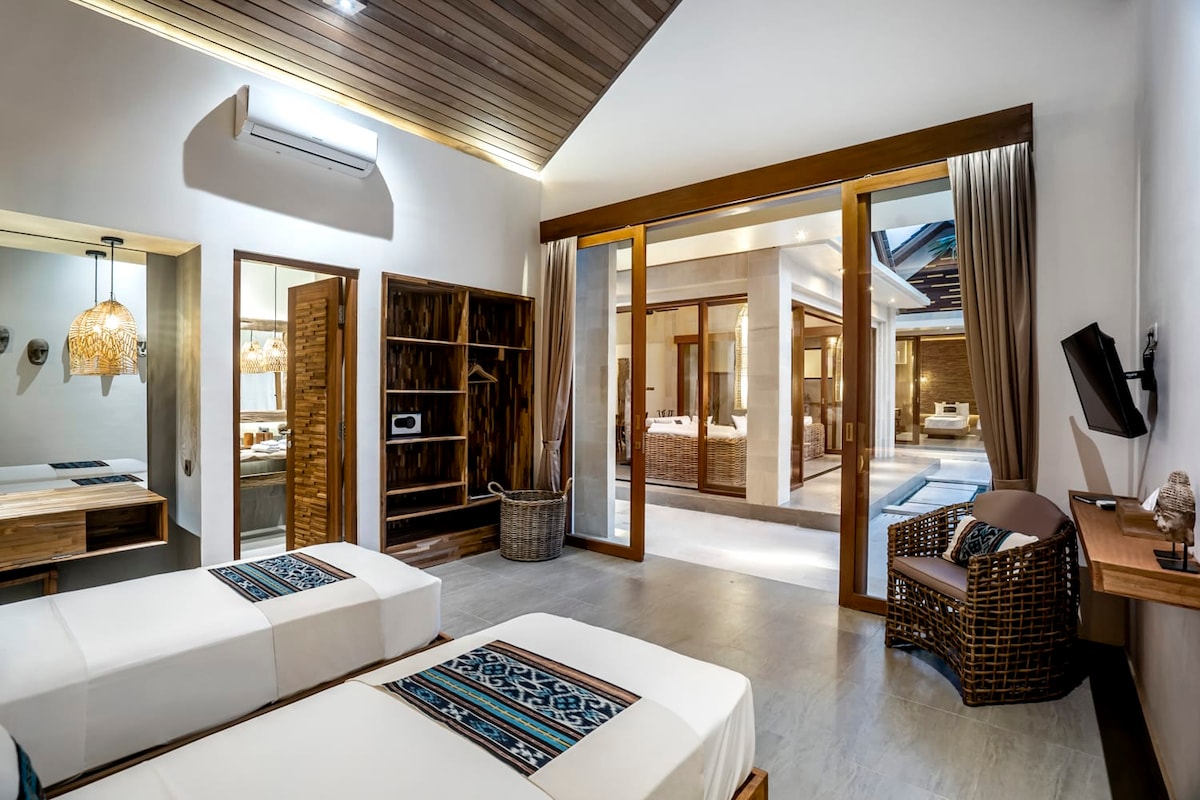 Zen Paradise : 6BR Family Villa w/Yoga Shala, Ubud 17