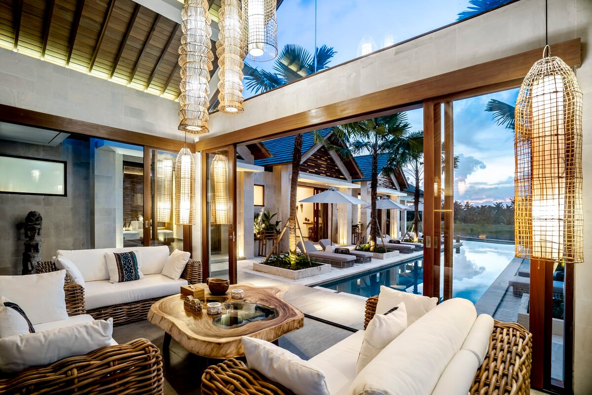 Zen Paradise : 6BR Family Villa w/Yoga Shala, Ubud 3
