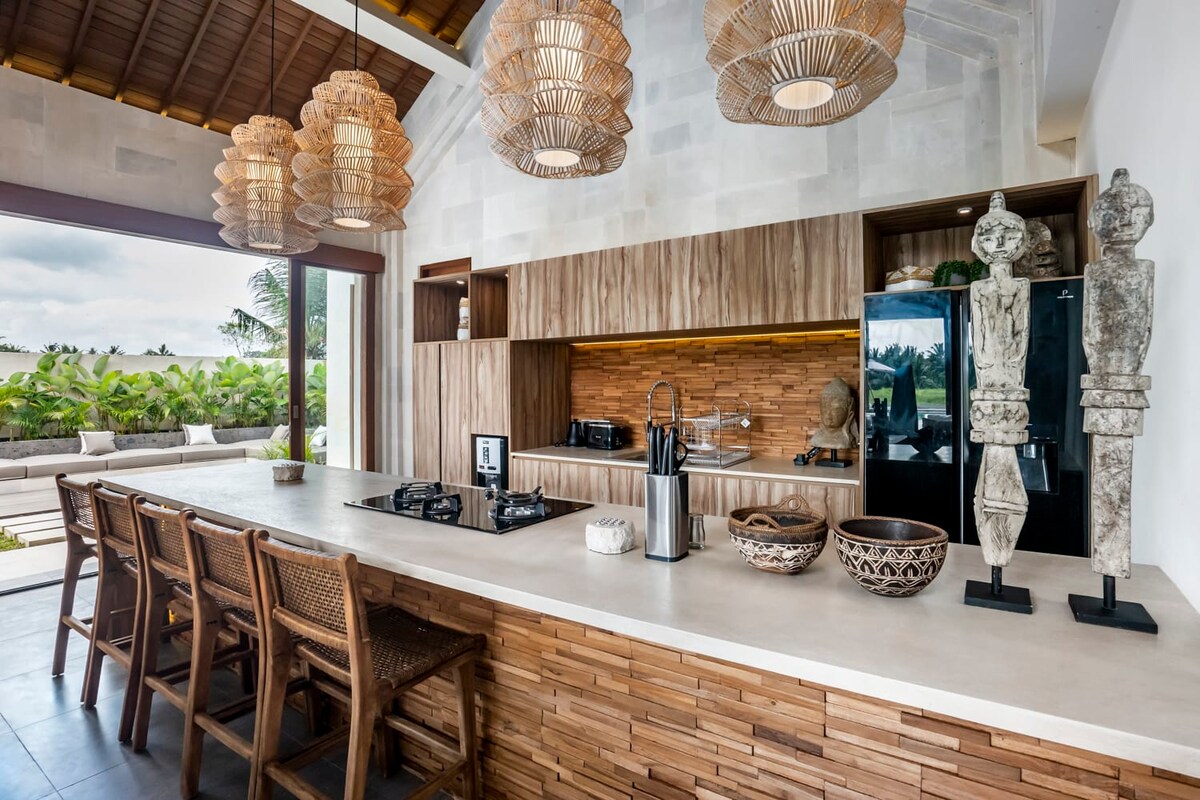 Zen Paradise : 6BR Family Villa w/Yoga Shala, Ubud 5
