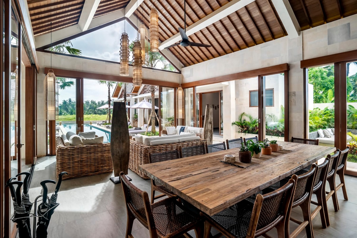 Zen Paradise : 6BR Family Villa w/Yoga Shala, Ubud 6