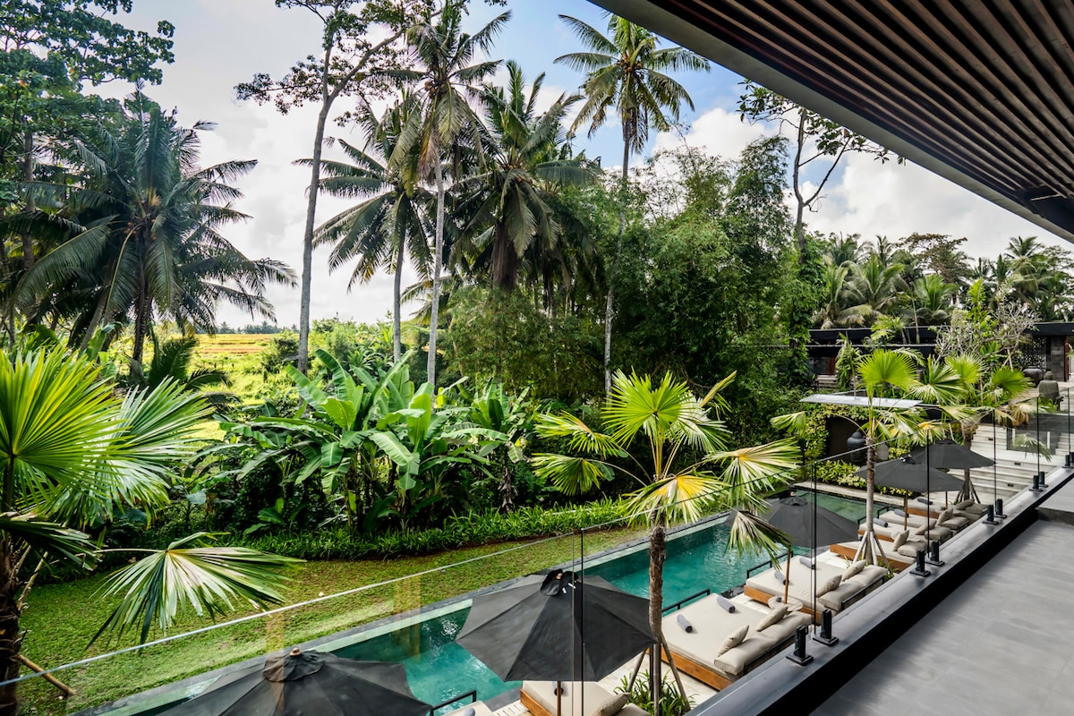 12BR Ubud Family Villas| Home Gym,Spa & Yoga Shala 101