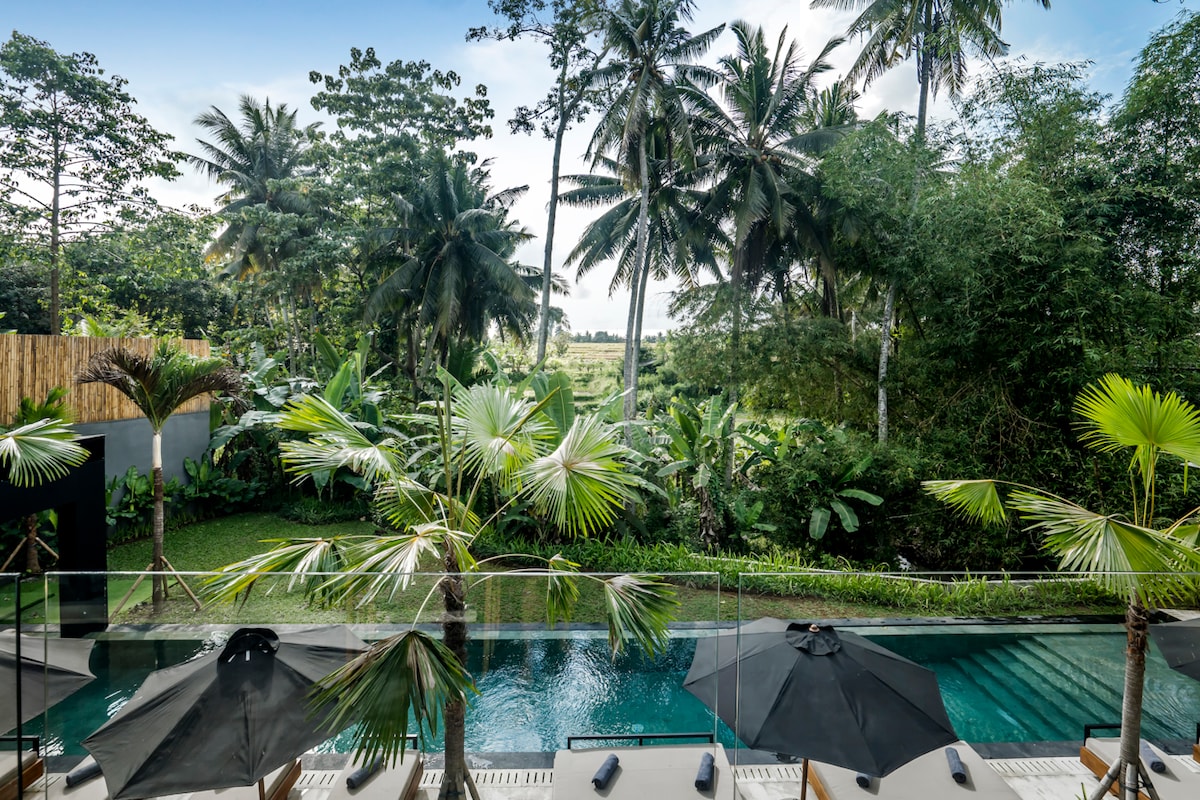 12BR Ubud Family Villas| Home Gym,Spa & Yoga Shala 102