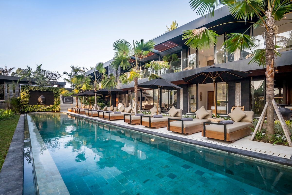 12BR Ubud Family Villas| Home Gym,Spa & Yoga Shala 105