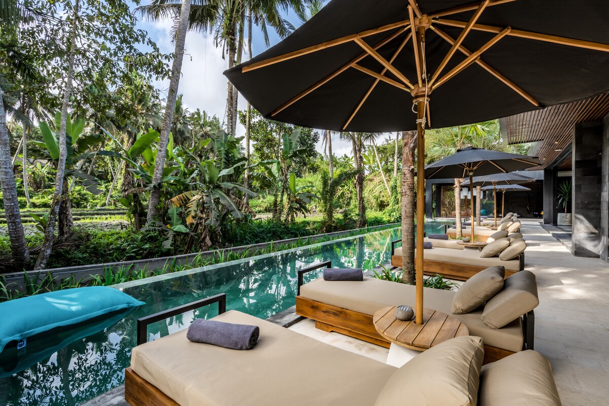 12BR Ubud Family Villas| Home Gym,Spa & Yoga Shala 108