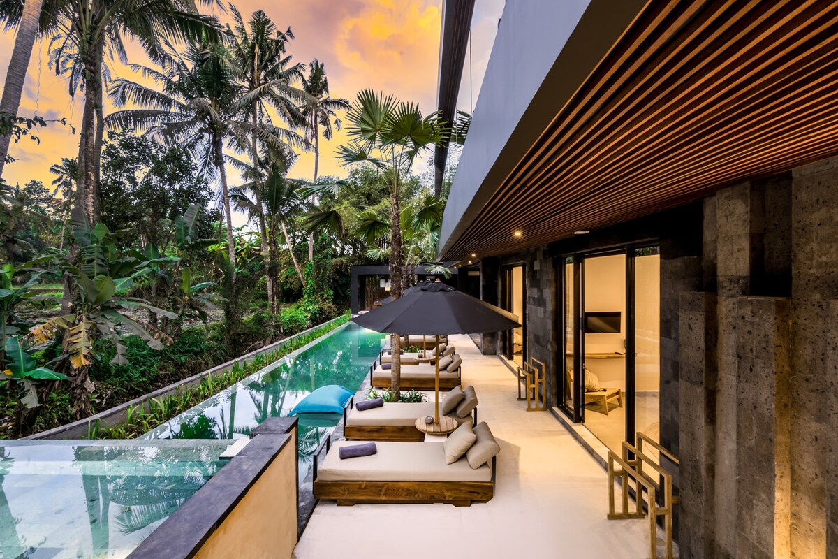 12BR Ubud Family Villas| Home Gym,Spa & Yoga Shala 112