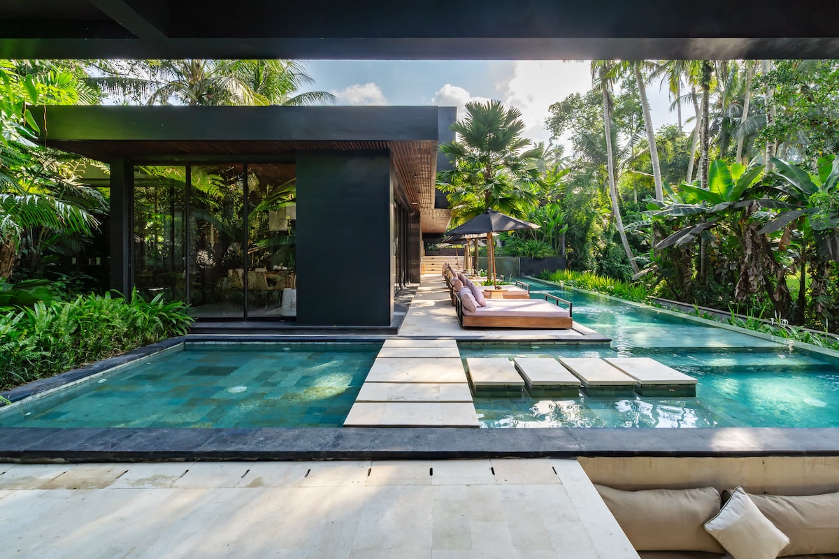12BR Ubud Family Villas| Home Gym,Spa & Yoga Shala 115
