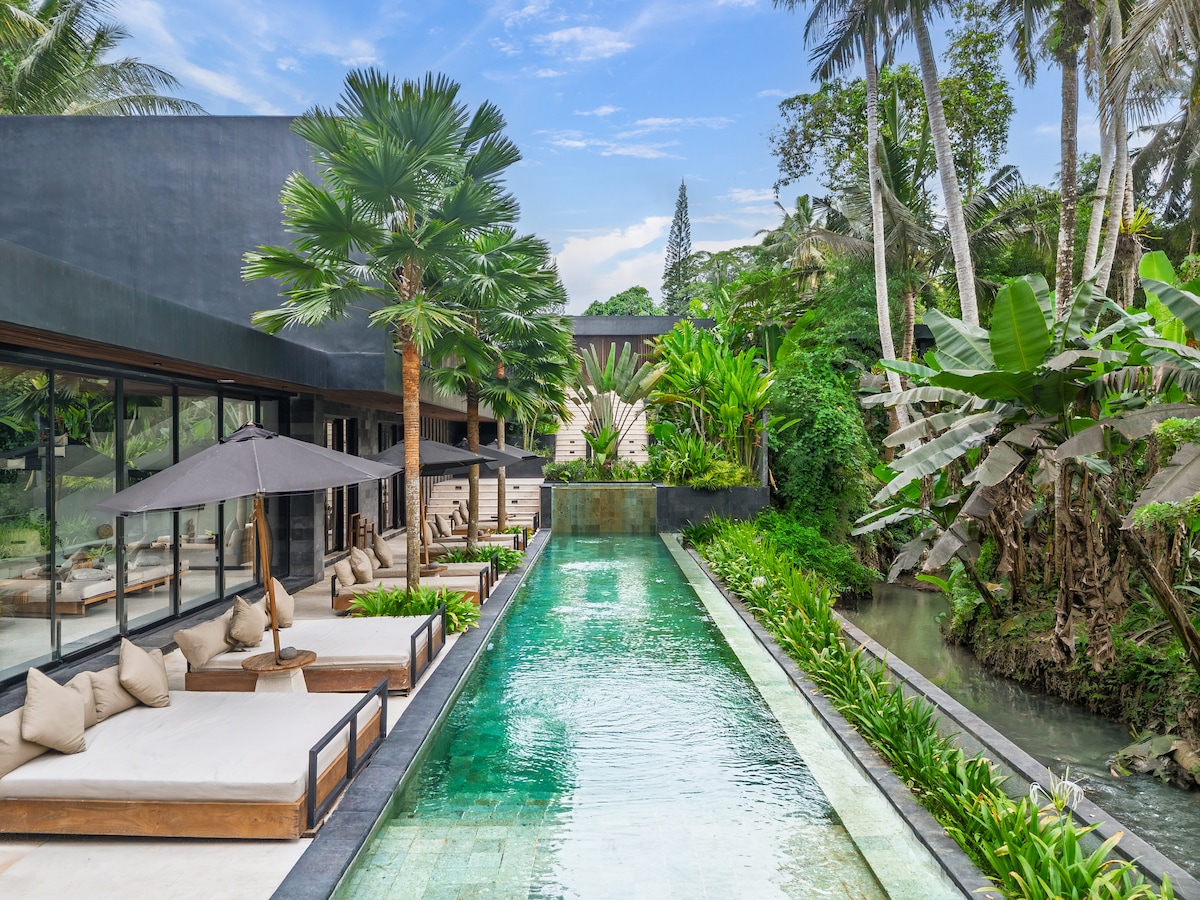 12BR Ubud Family Villas| Home Gym,Spa & Yoga Shala 118