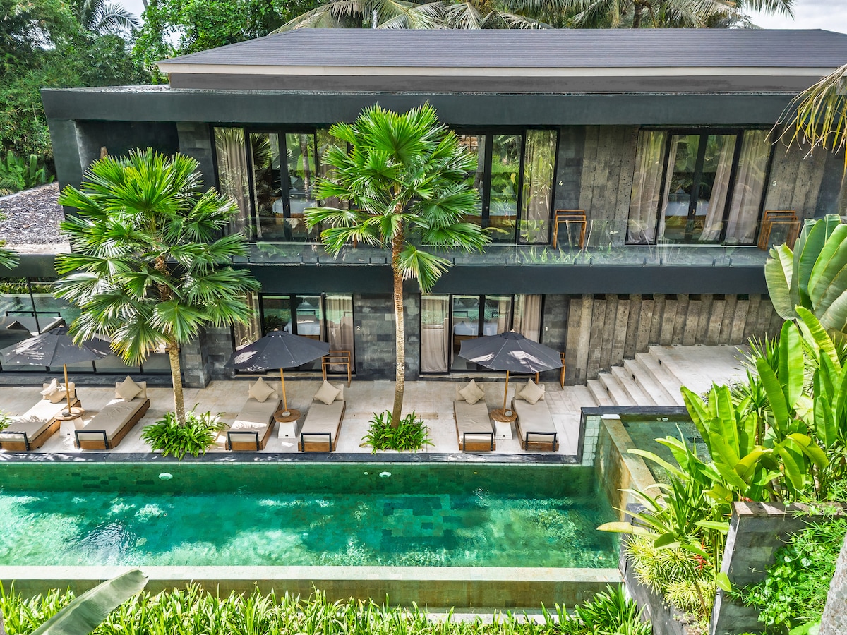 12BR Ubud Family Villas| Home Gym,Spa & Yoga Shala 120