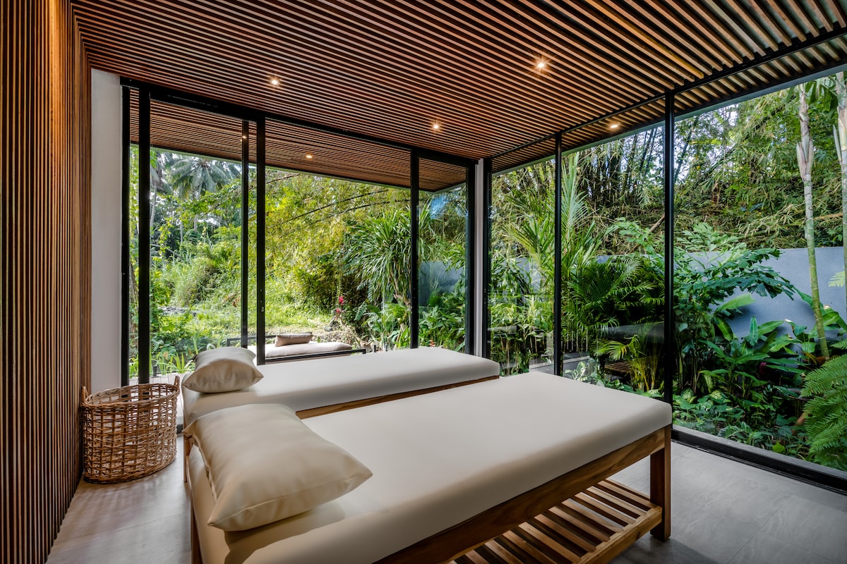 12BR Ubud Family Villas| Home Gym,Spa & Yoga Shala 122
