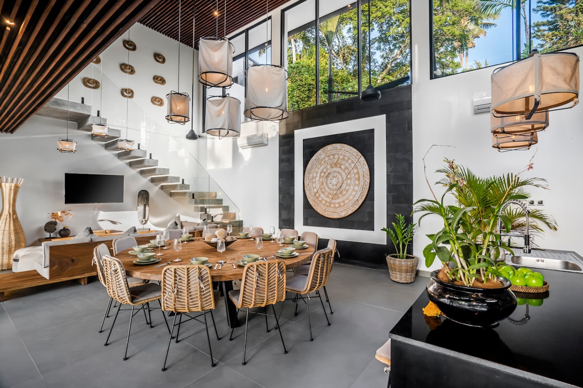 12BR Ubud Family Villas| Home Gym,Spa & Yoga Shala 13