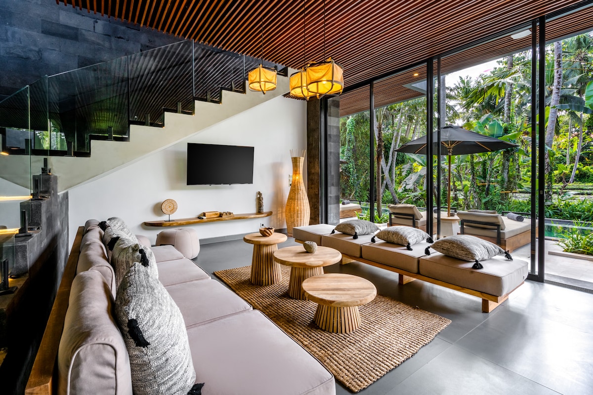 12BR Ubud Family Villas| Home Gym,Spa & Yoga Shala 2