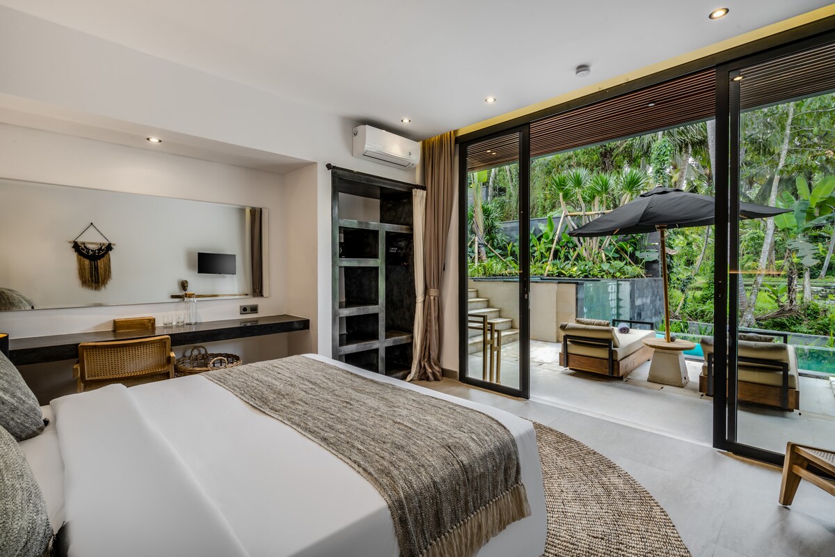 12BR Ubud Family Villas| Home Gym,Spa & Yoga Shala 25