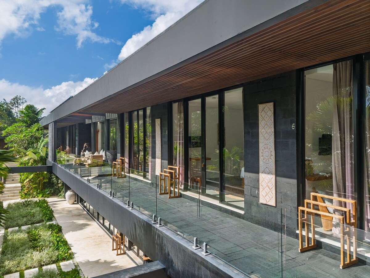 12BR Ubud Family Villas| Home Gym,Spa & Yoga Shala 43