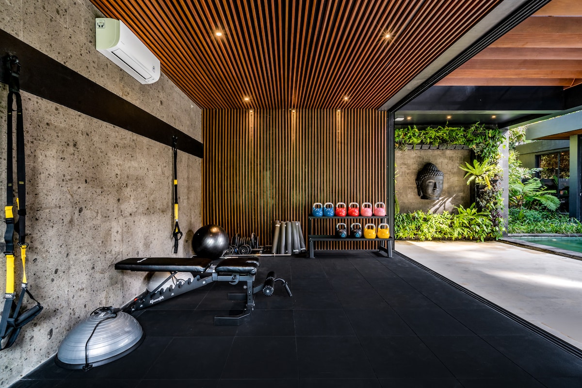 12BR Ubud Family Villas| Home Gym,Spa & Yoga Shala 50