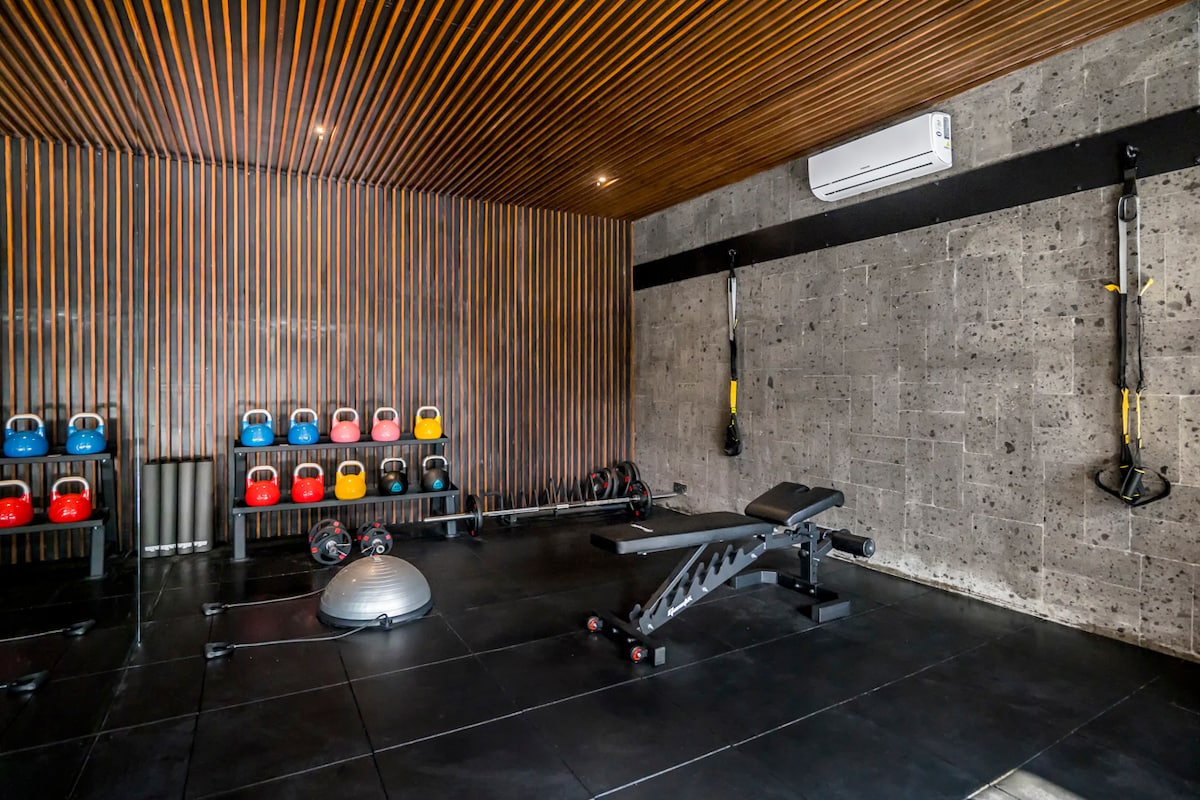 12BR Ubud Family Villas| Home Gym,Spa & Yoga Shala 52
