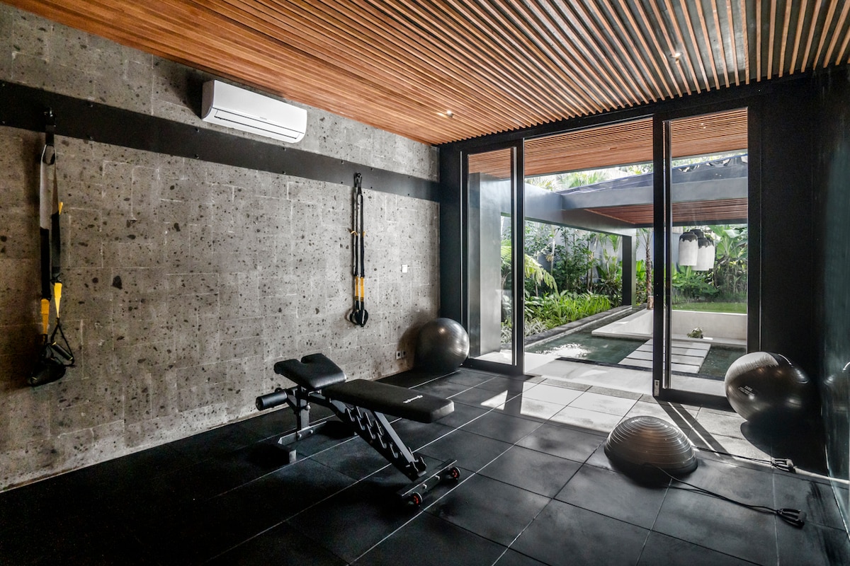 12BR Ubud Family Villas| Home Gym,Spa & Yoga Shala 53