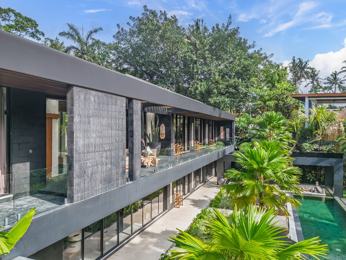 12BR Ubud Family Villas| Home Gym,Spa & Yoga Shala 59