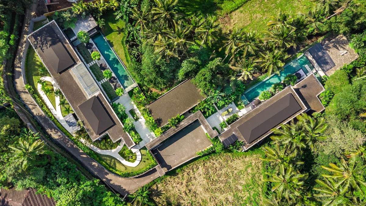 12BR Ubud Family Villas| Home Gym,Spa & Yoga Shala 69