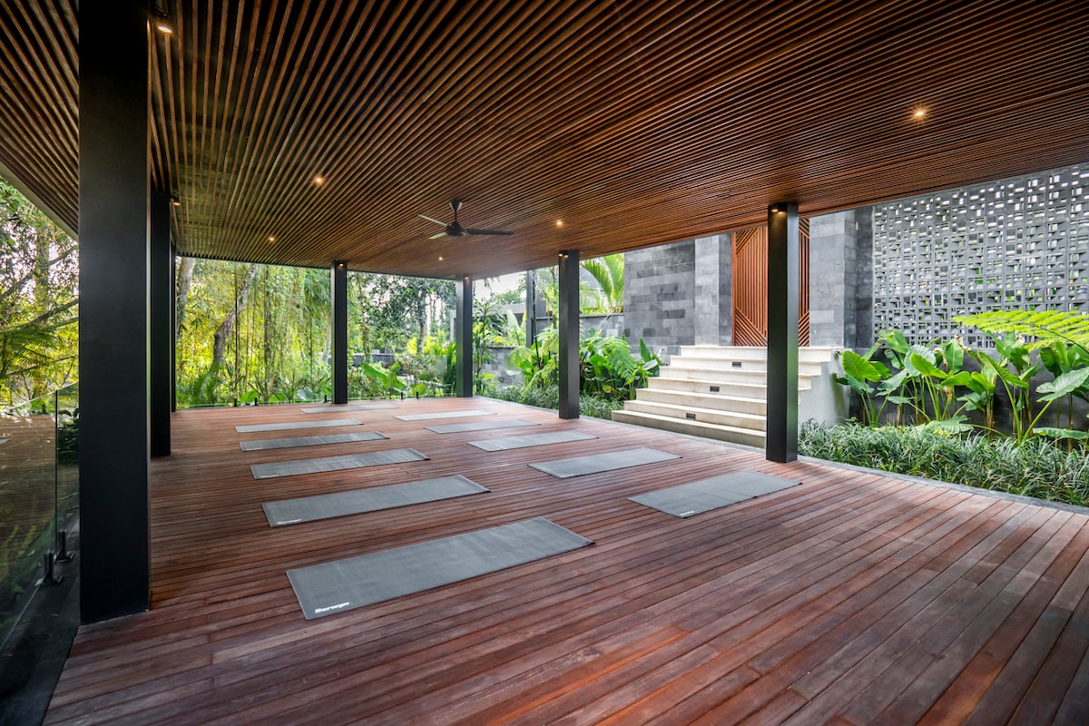 12BR Ubud Family Villas| Home Gym,Spa & Yoga Shala 79