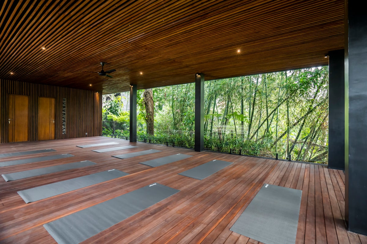 12BR Ubud Family Villas| Home Gym,Spa & Yoga Shala 82