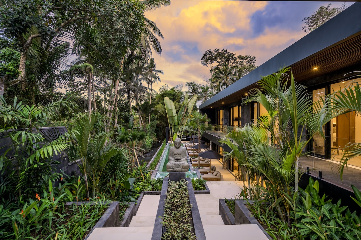 12BR Ubud Family Villas| Home Gym,Spa & Yoga Shala 85