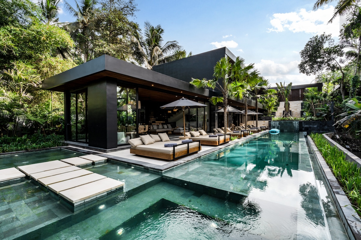 12BR Ubud Family Villas| Home Gym,Spa & Yoga Shala 91
