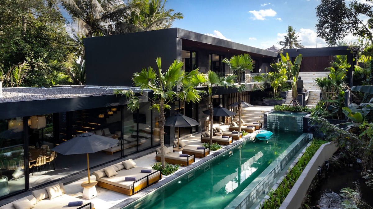 12BR Ubud Family Villas| Home Gym,Spa & Yoga Shala 93