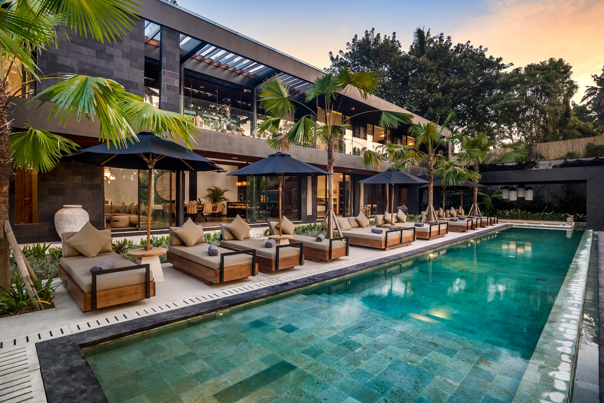 12BR Ubud Family Villas| Home Gym,Spa & Yoga Shala 95