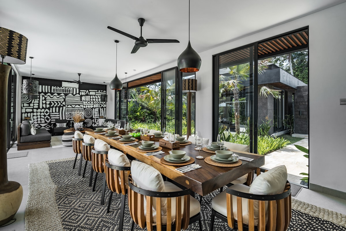 Aloha 6BR Family Villa w/PrivatePool & Gym in Ubud 4