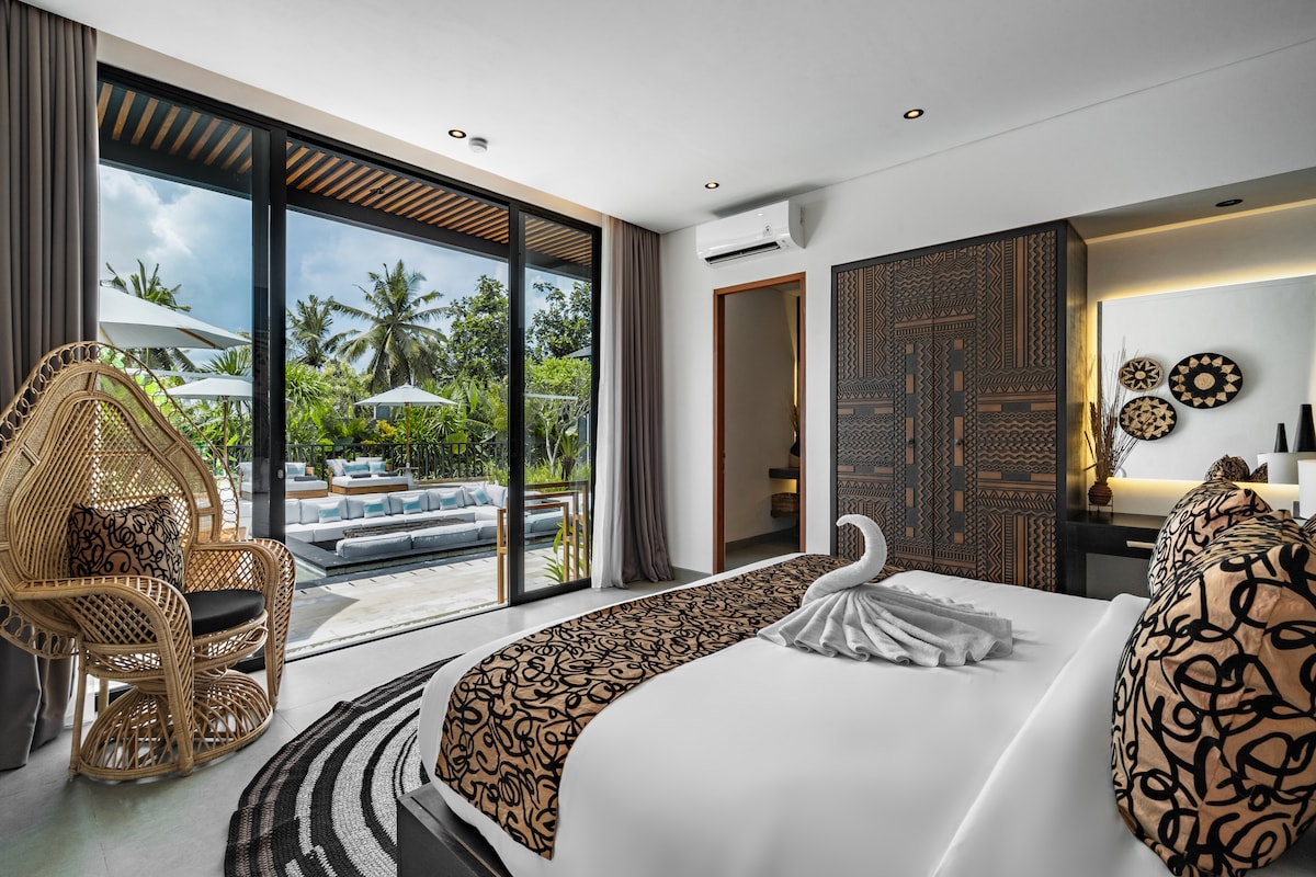 Aloha 6BR Family Villa w/PrivatePool & Gym in Ubud 8