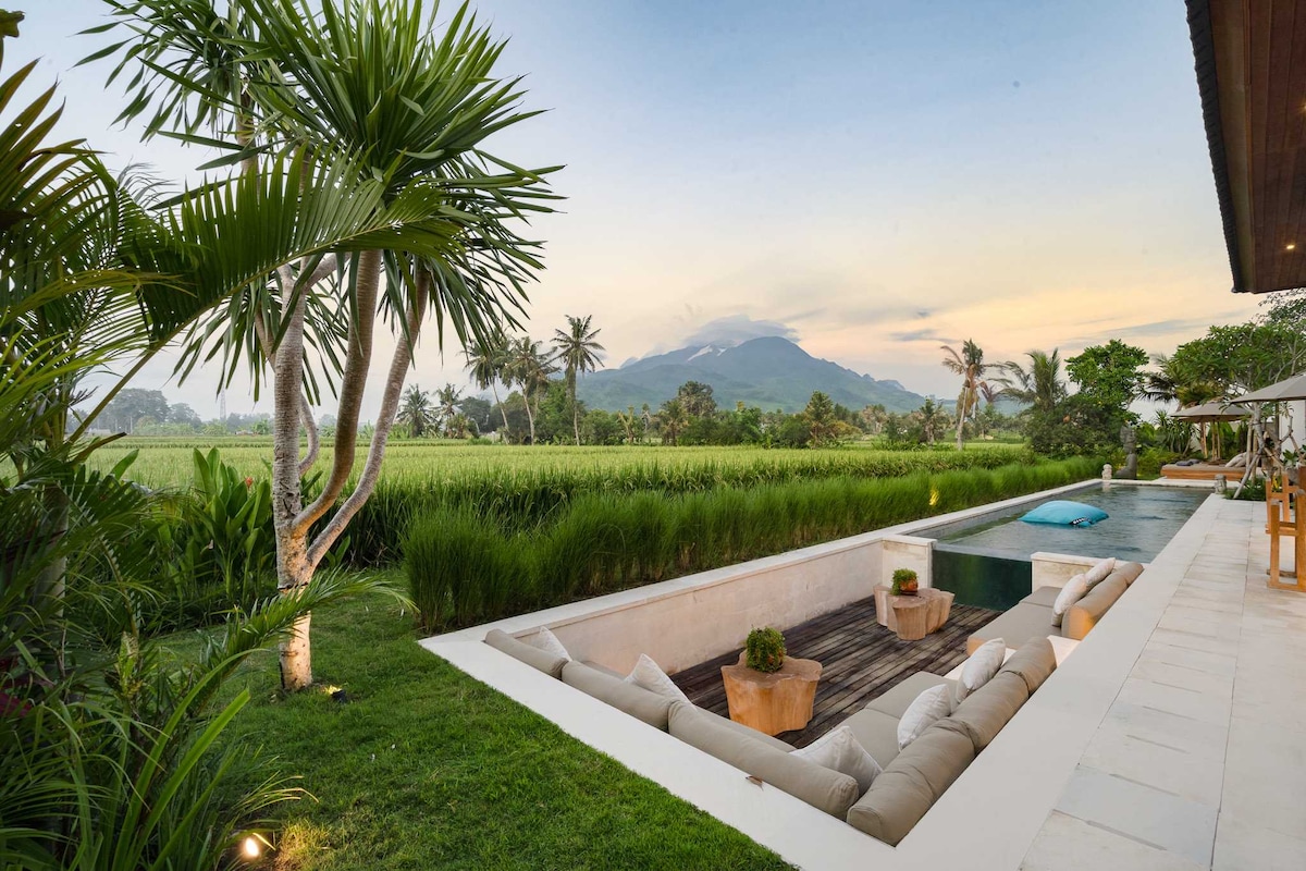 Villa Swannelli : 4BR with Pool & Rice Field Views 15