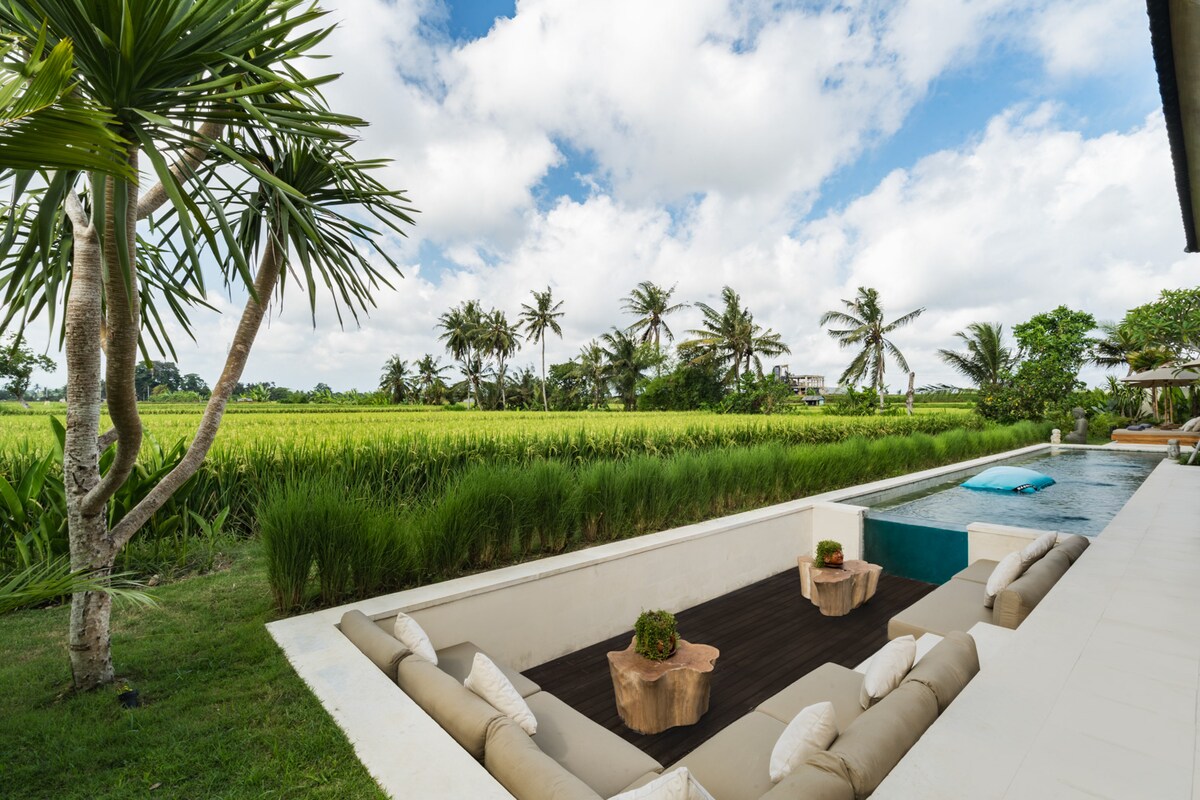 Villa Swannelli : 4BR with Pool & Rice Field Views 19