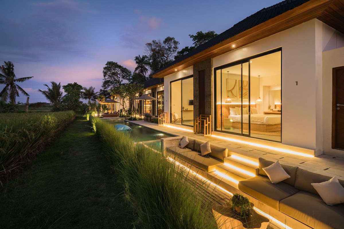 Villa Swannelli : 4BR with Pool & Rice Field Views 22