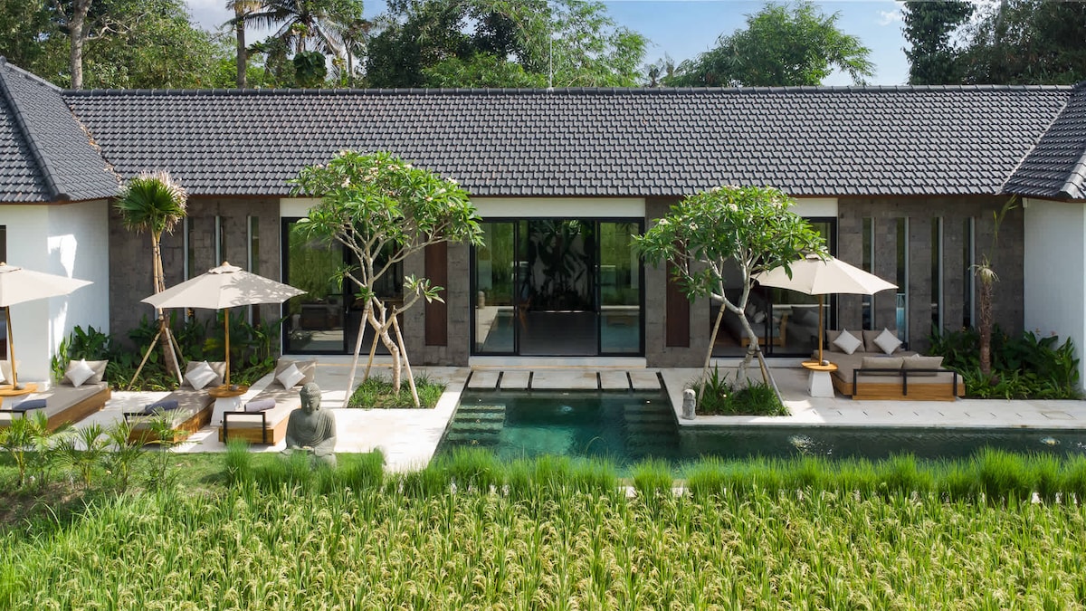 Villa Swannelli : 4BR with Pool & Rice Field Views 27