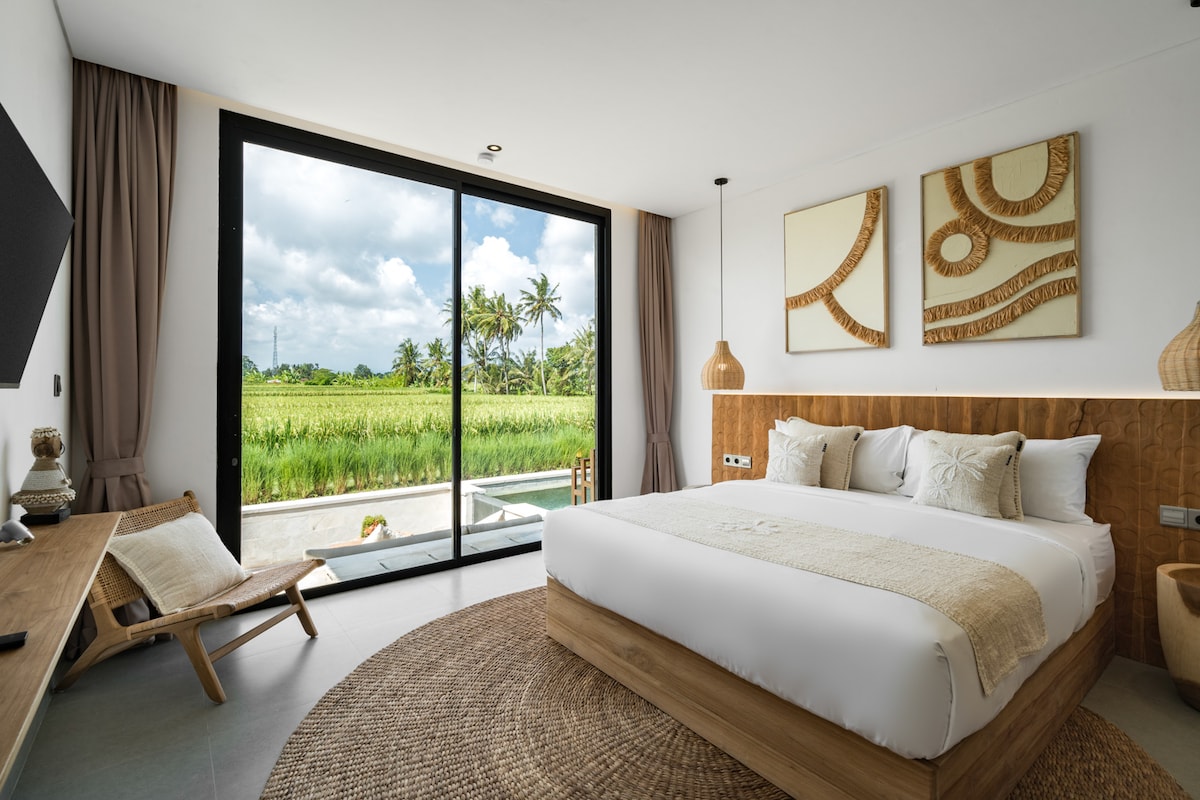 Villa Swannelli : 4BR with Pool & Rice Field Views 6