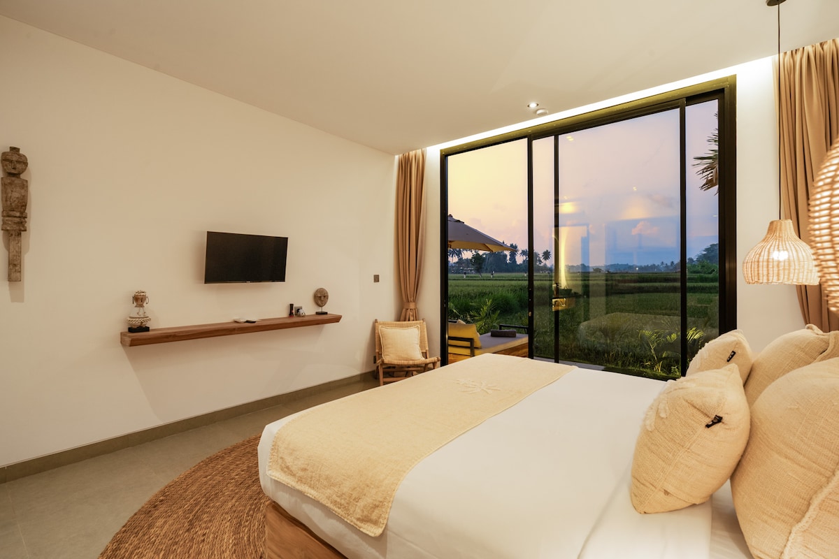 Villa Swannelli : 4BR with Pool & Rice Field Views 8