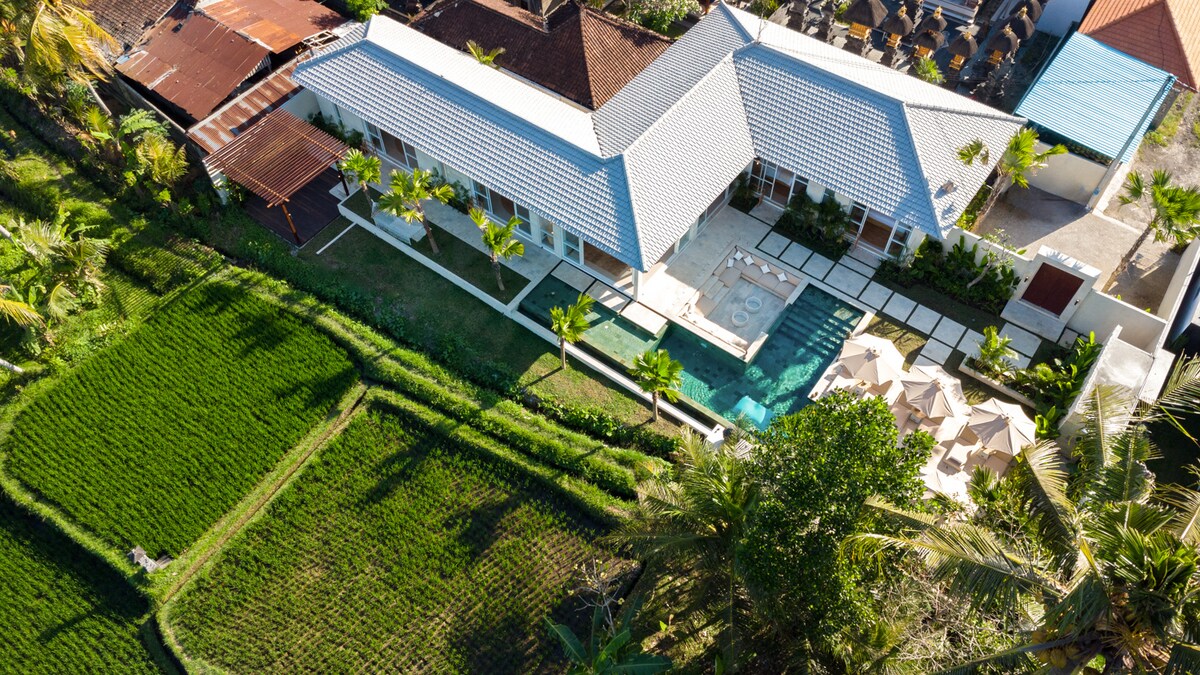 4BR Ubud Pool, Home Cinema, Yoga Deck, Ricefield View 29