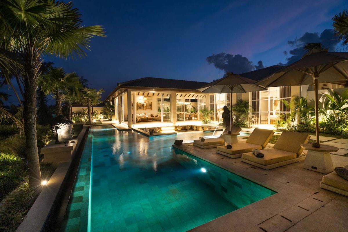 4BR Ubud Pool, Home Cinema, Yoga Deck, Ricefield View 33